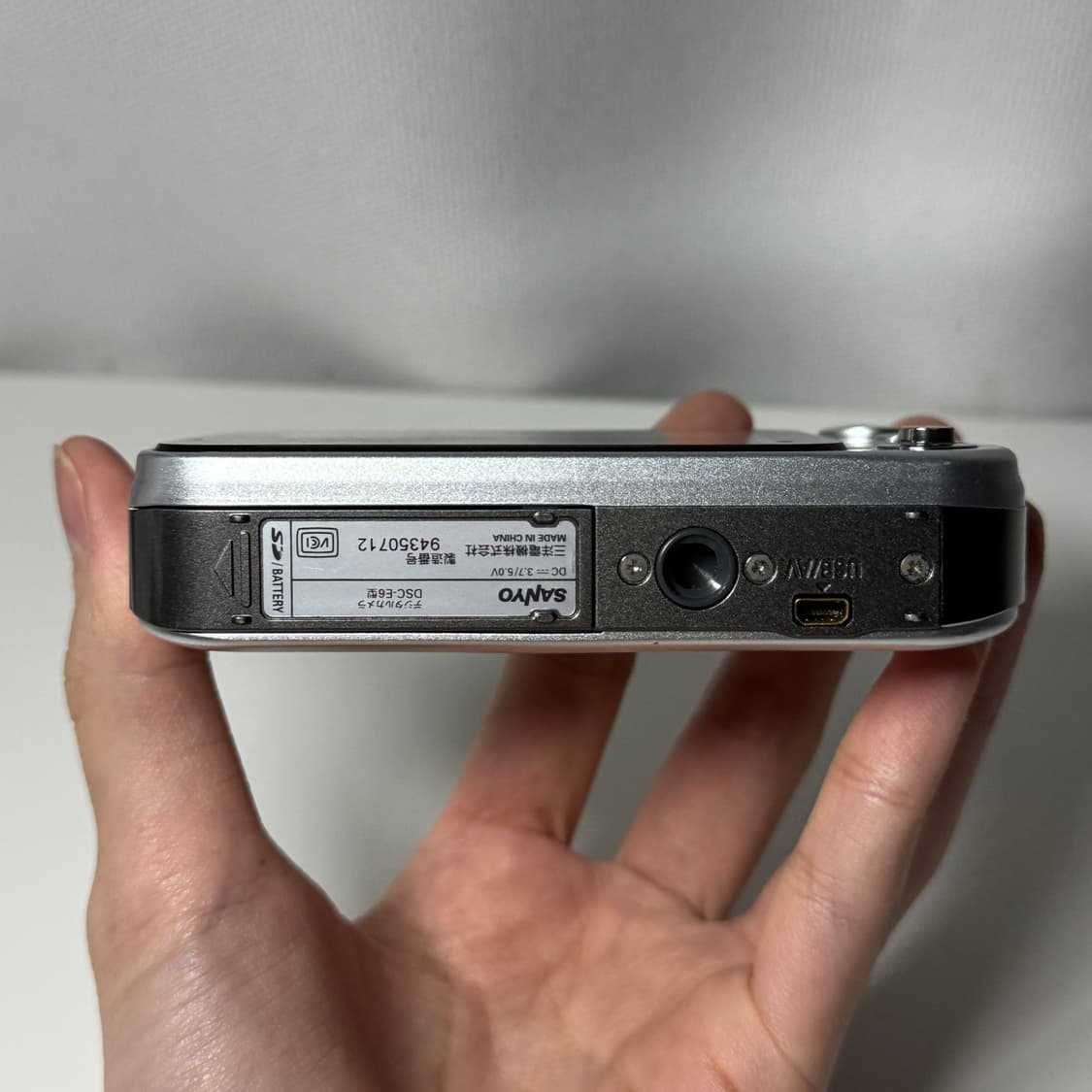 희귀🌟) 산요 작티 E6 실버 쿨톤 빈티지 카메라🤍 상품이미지6