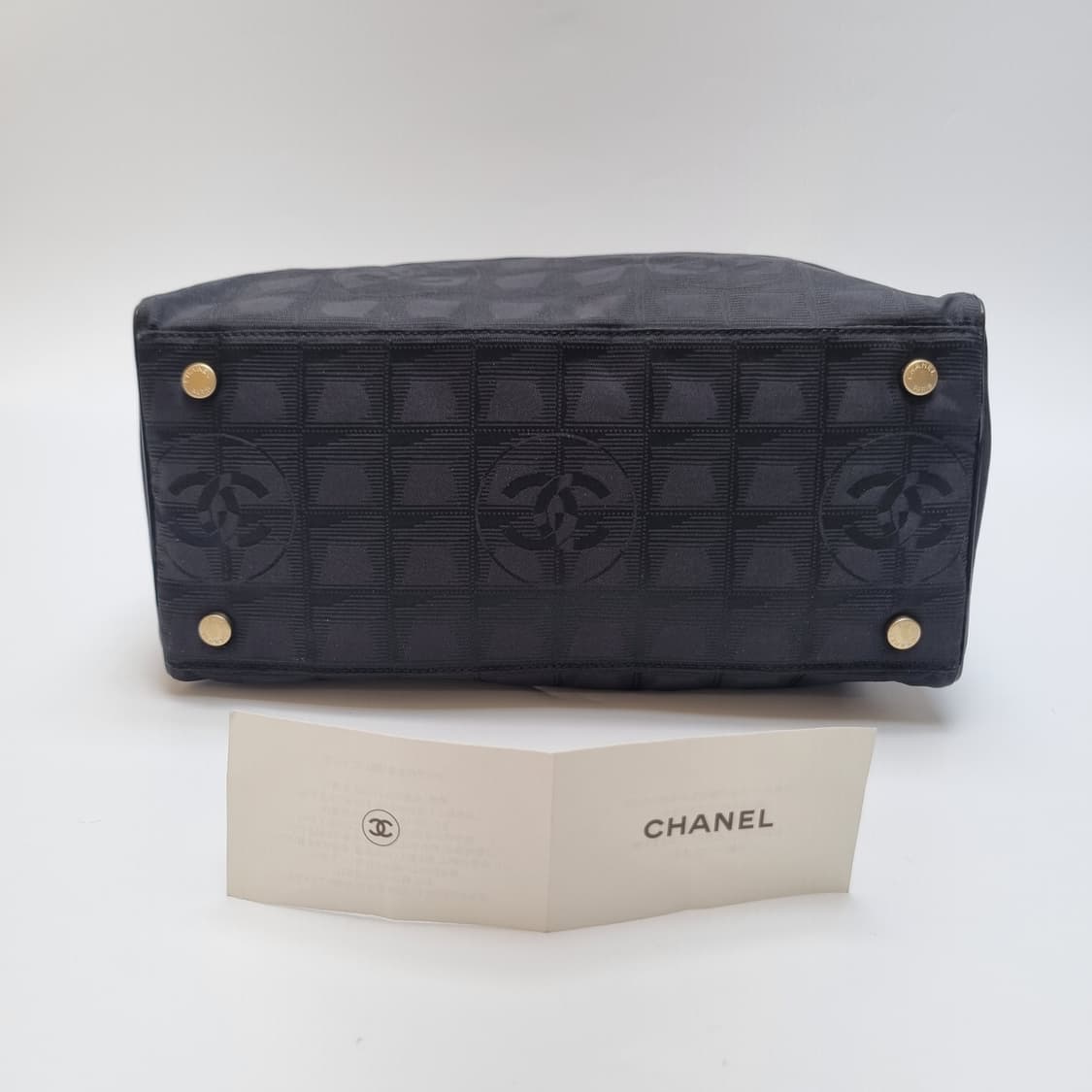 샤넬 CHANEL 뉴트래블라인 코코마크 자카드 토트백 (전시급, 핸드백) 상품이미지7