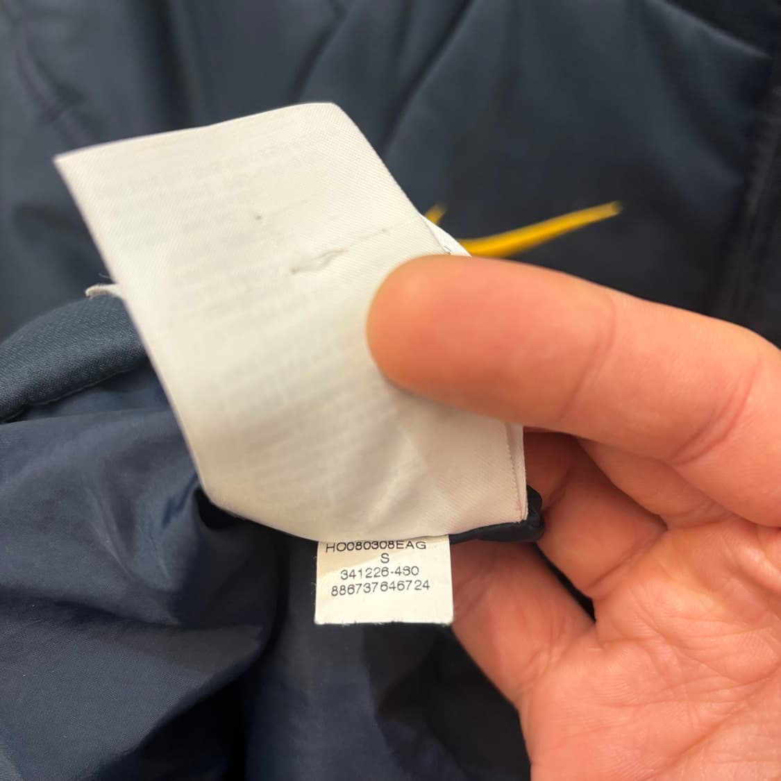 나이키 아스날 블록코어 패딩 자켓 S 상품이미지10