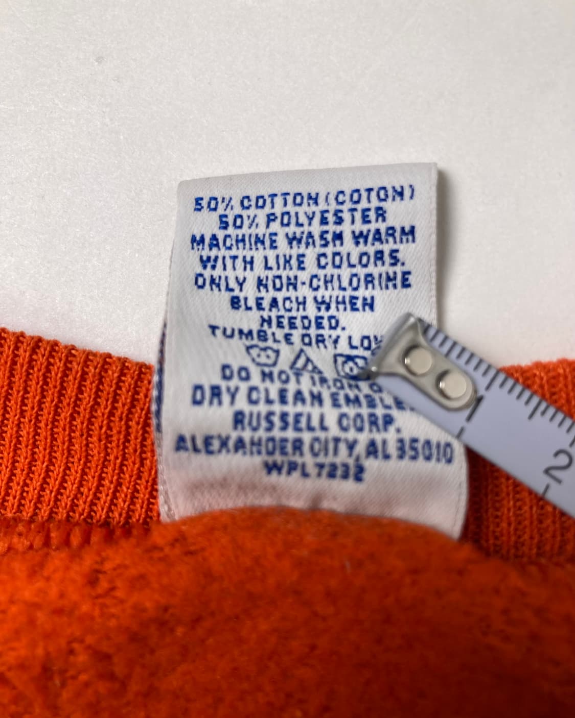 90s Russell Sweatshirt (burnt orange) 상품이미지4