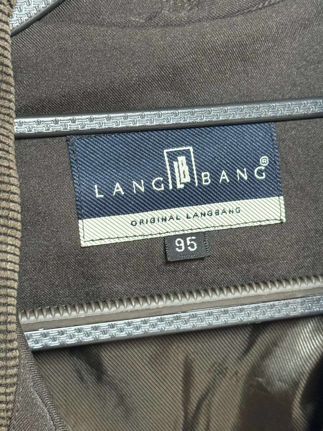 LANG BANG 브라운 자켓 100-105 상품이미지3