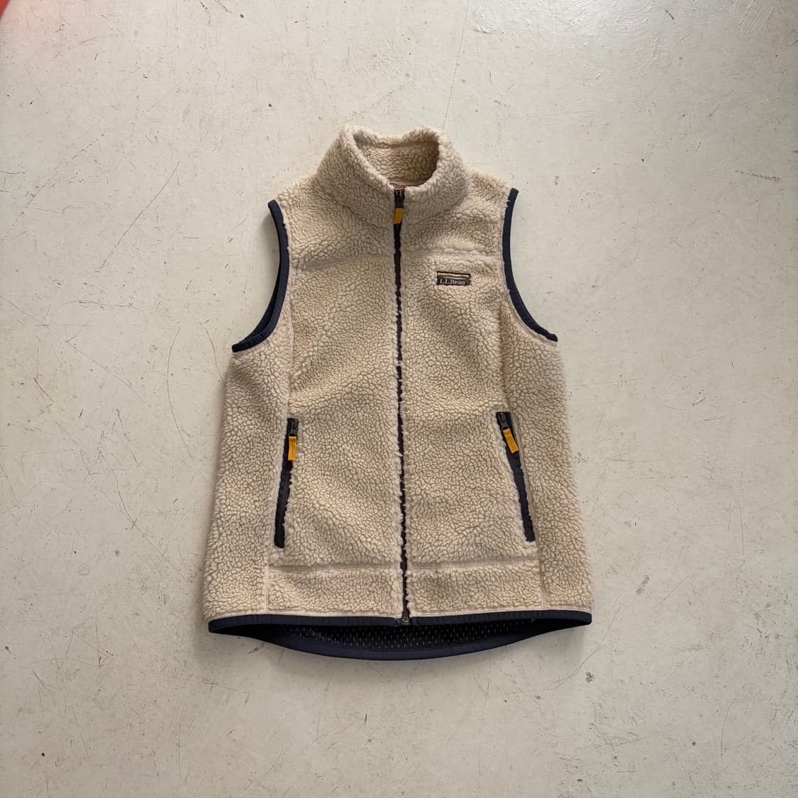 엘엘빈 빈티지 쉐르파 플리스 베스트 S-M 상품이미지1