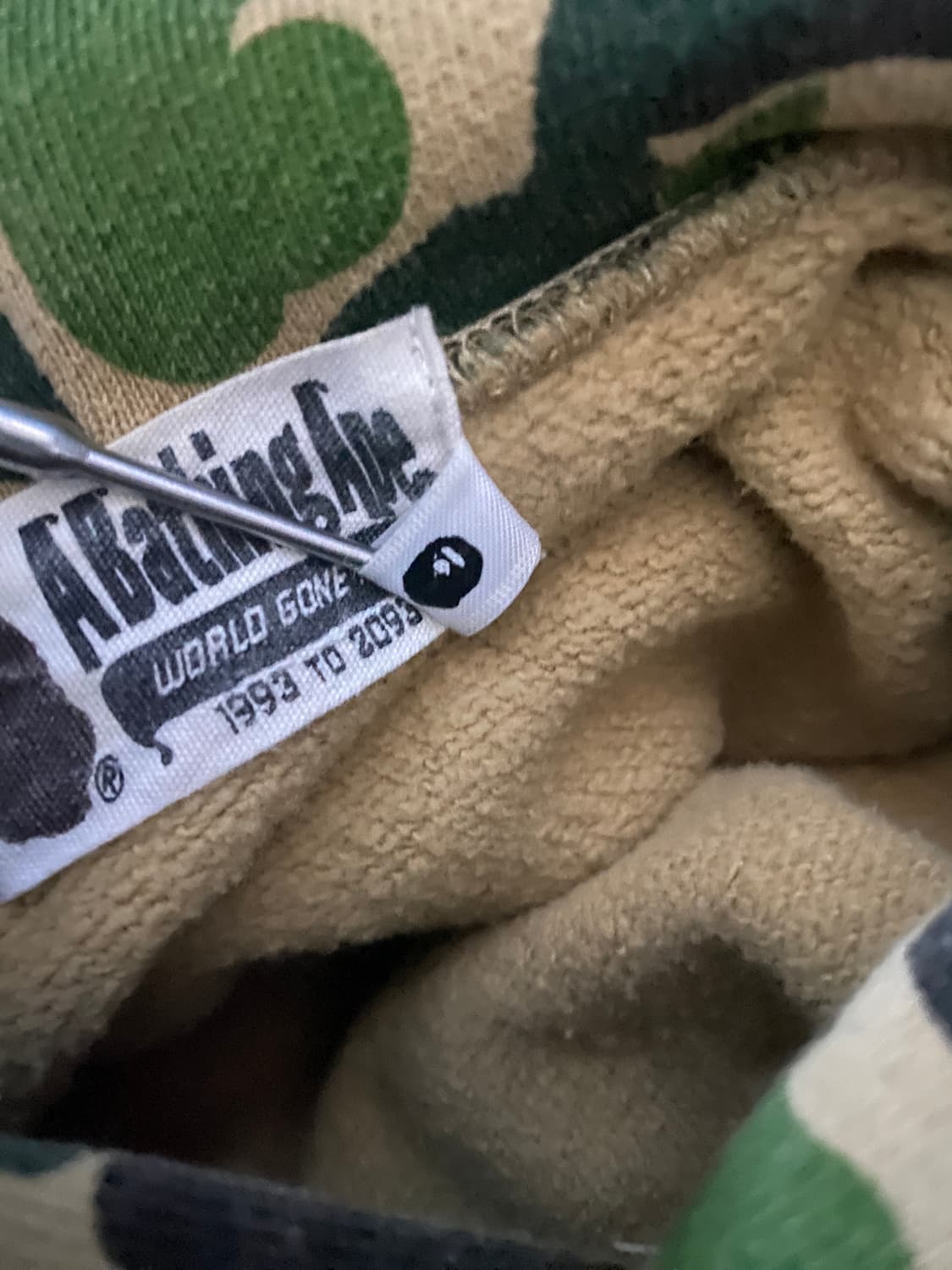 베이프 x 안티소셜소셜클럽 후드티 상품이미지7