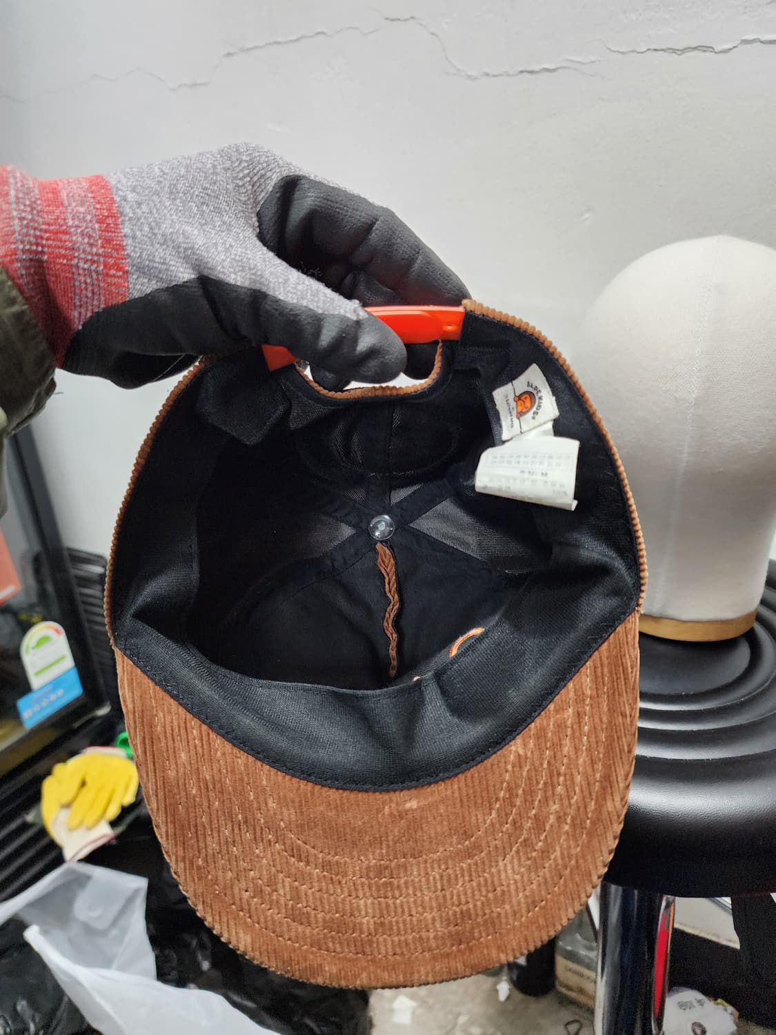 베이프 키즈 마일로 코듀로이 볼캡  상품이미지4