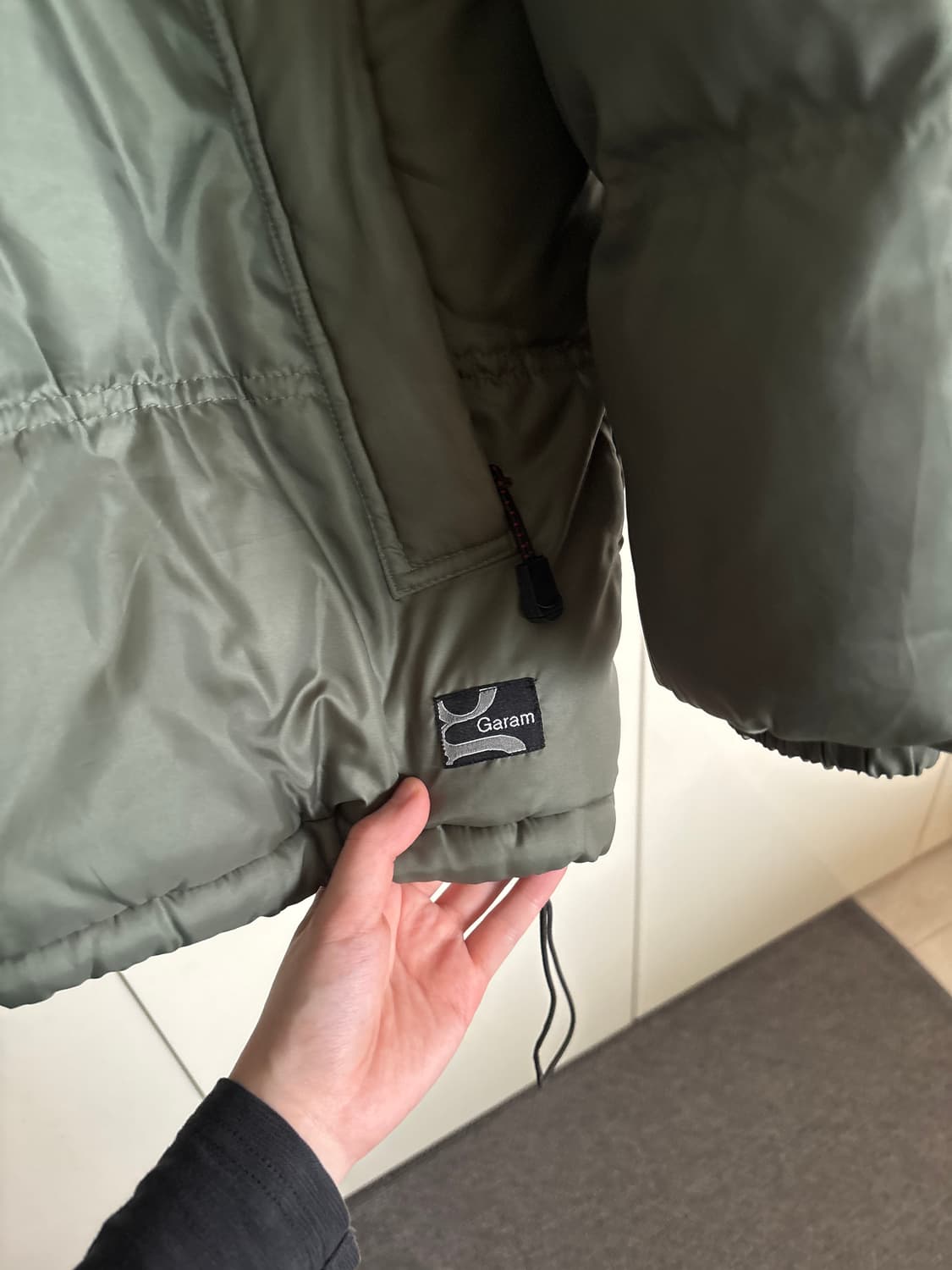 vintage khaki padding 상품이미지3