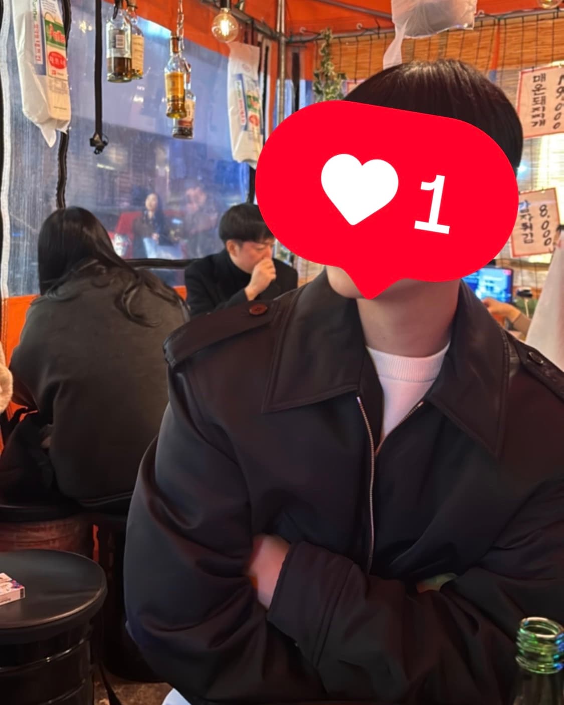 렉토 RECTO 나일론 봄버 자켓 M사이즈 블랙 상품이미지3