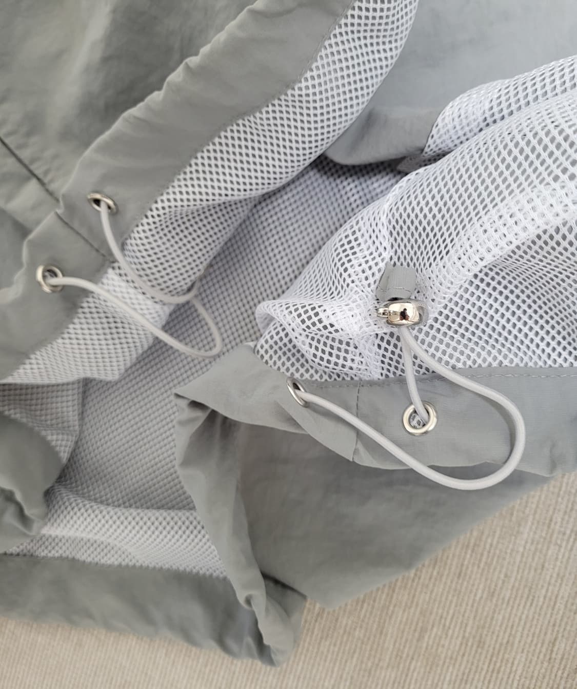 (새상품급) 멧블랙 나일론 자켓 상품이미지3