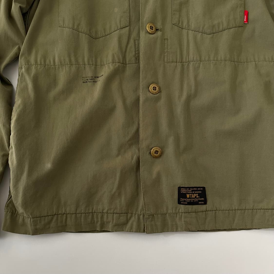 더블탭스 wtaps 밀리터리 자켓 상품이미지3