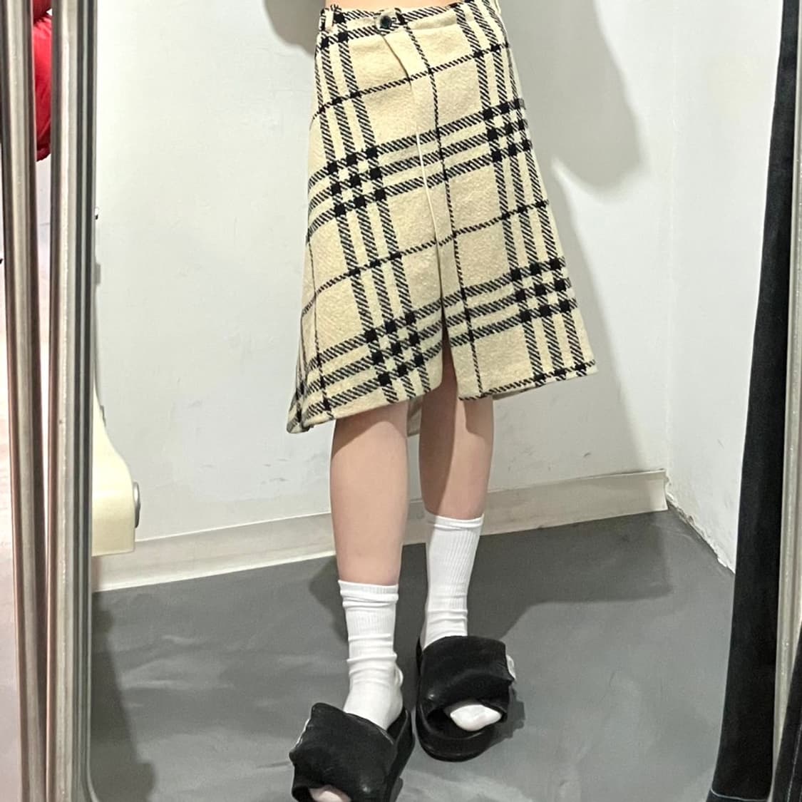 버버리 노바체크 스커트 상품이미지1