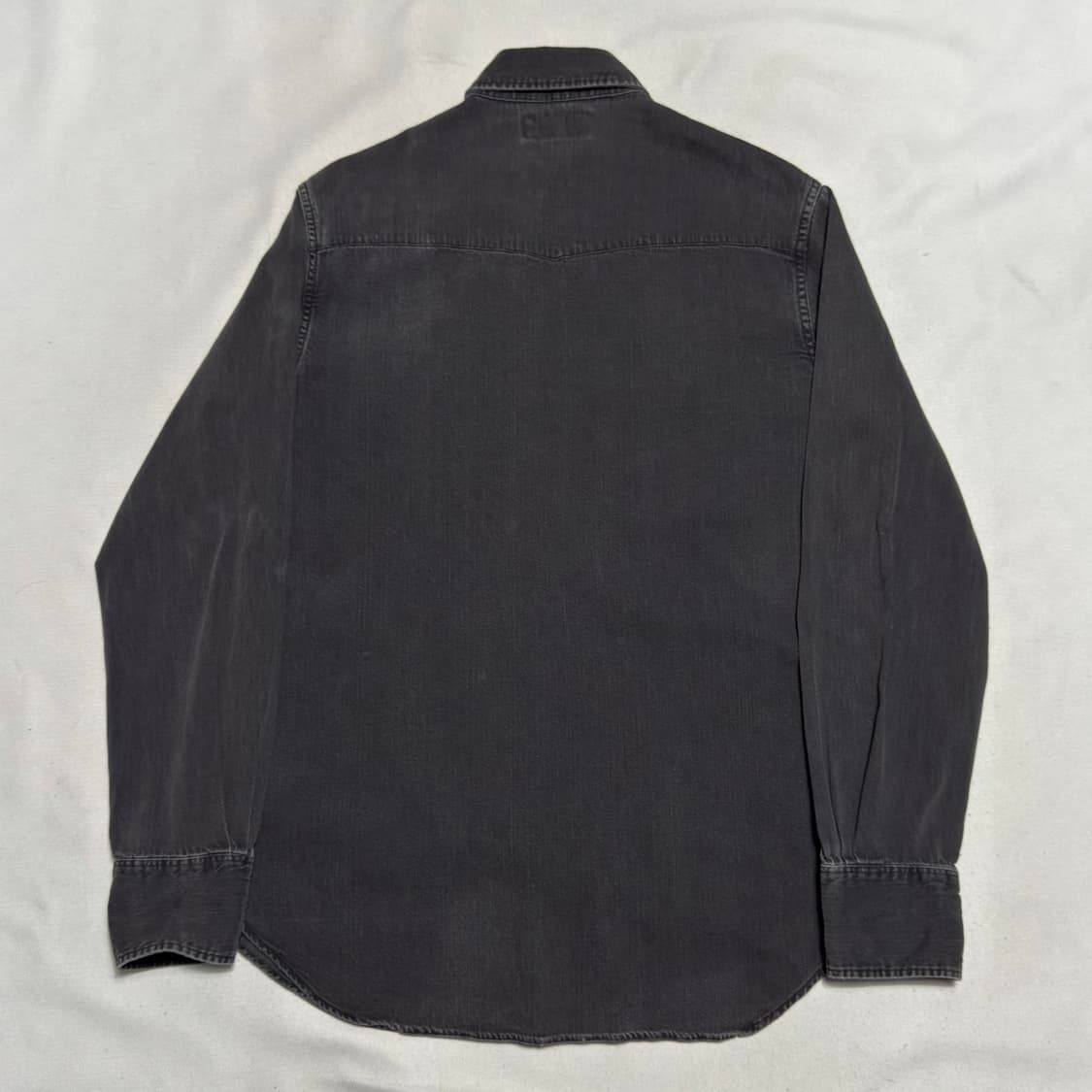 M 폴로랄프로렌 웨스턴 블랙 데님 셔츠 상품이미지3