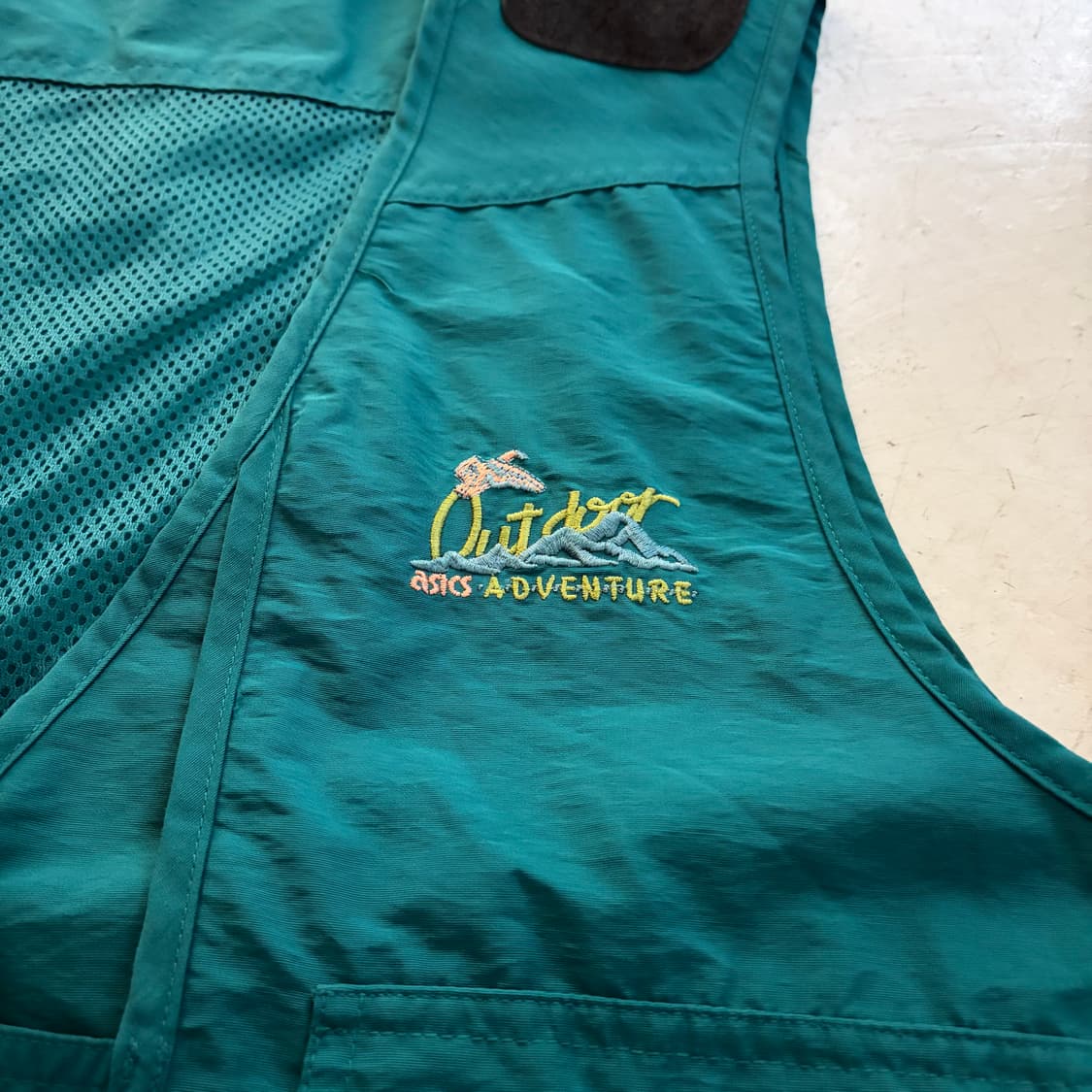 90s 아식스 스포츠 아웃도어 빈티지 유틸리티 베스트 XL 상품이미지5