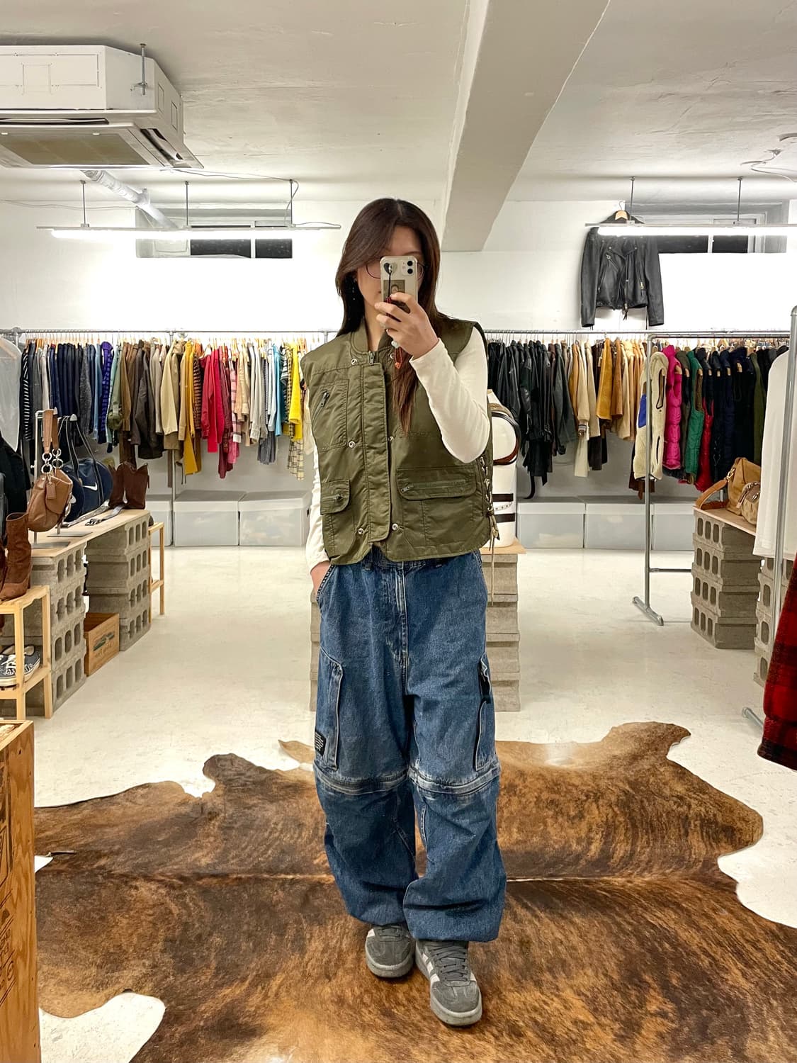 VTG lace-up tactical vest 상품이미지3