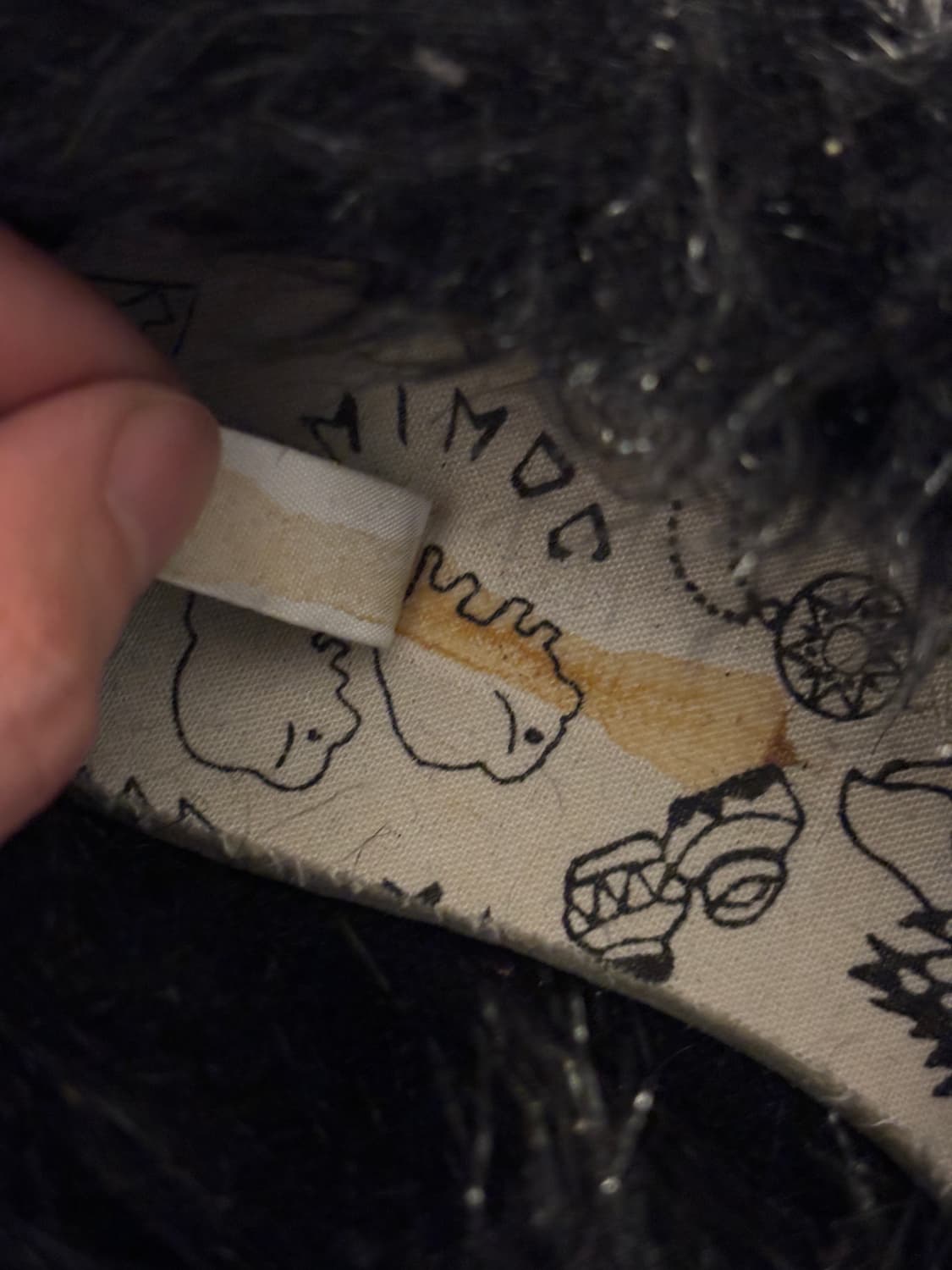 Amimoc 니트 퍼 플랫슈즈 상품이미지8