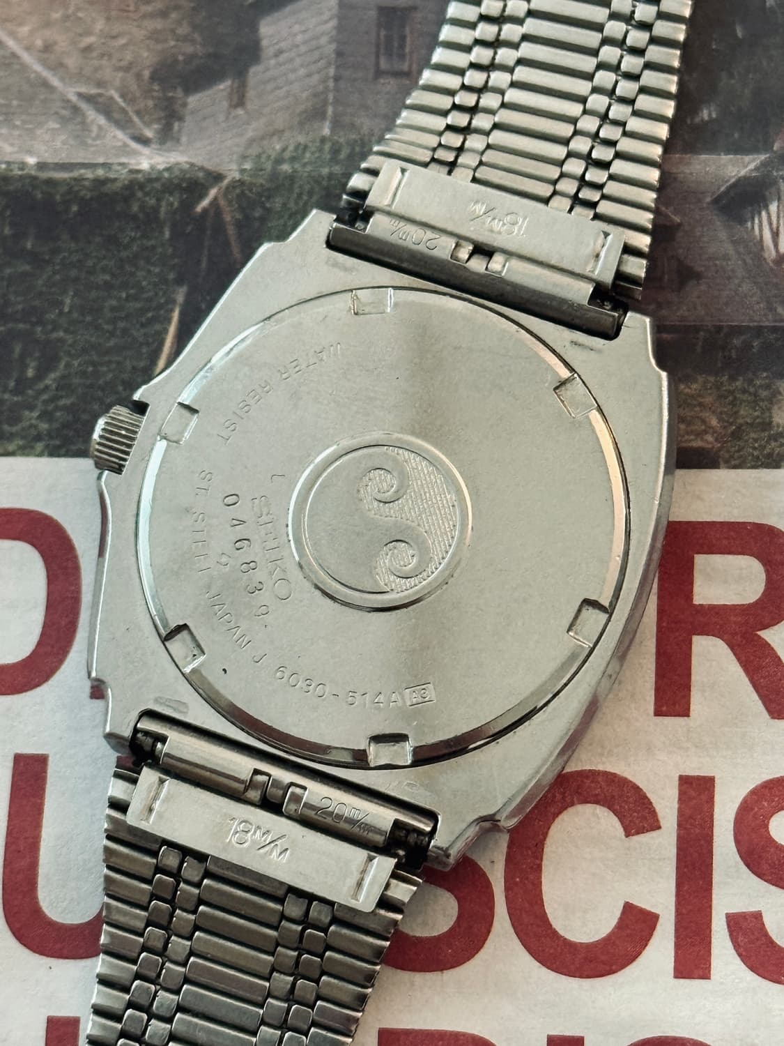 Seiko 세이코 SilverWave 스퀘어 쿼츠 상품이미지4