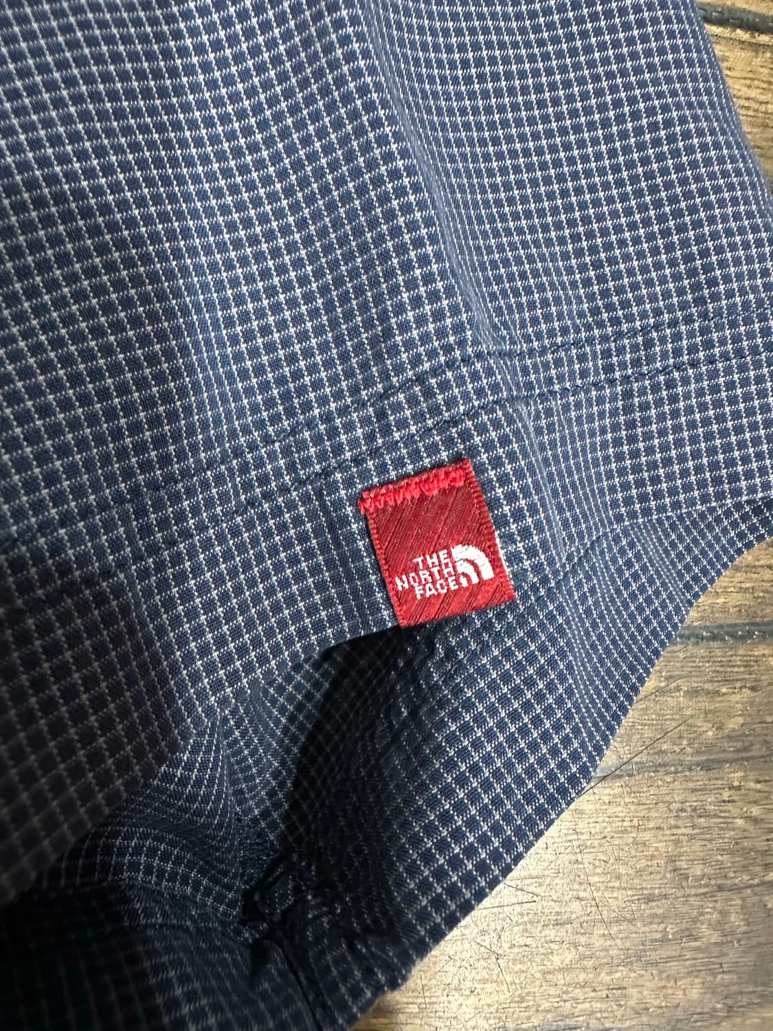 노스페이스(The North Face) 체크 패턴 아웃도어 반팔 셔츠 L 상품이미지4