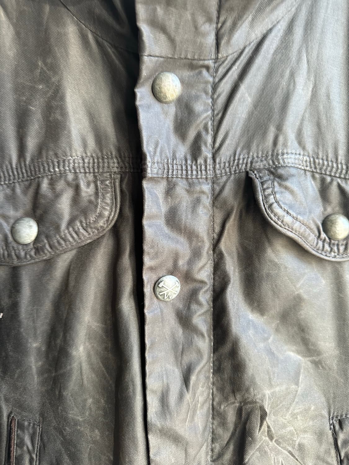 시리즈 왁스 워싱 하프 코트 상품이미지3