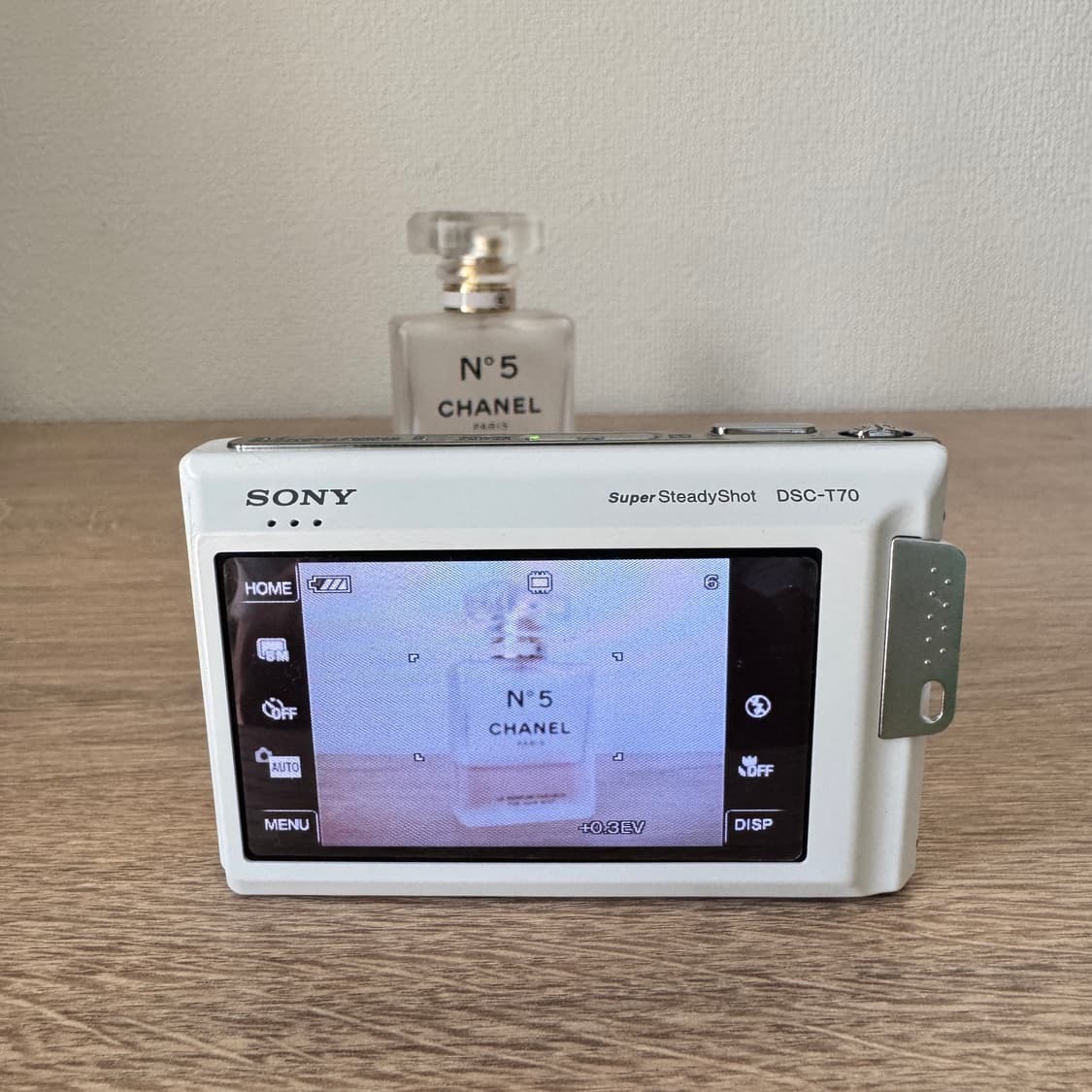 소니 사이버샷 DSC-T70 빈티지 디카 화이트  (정품 충전기 포함) 상품이미지6