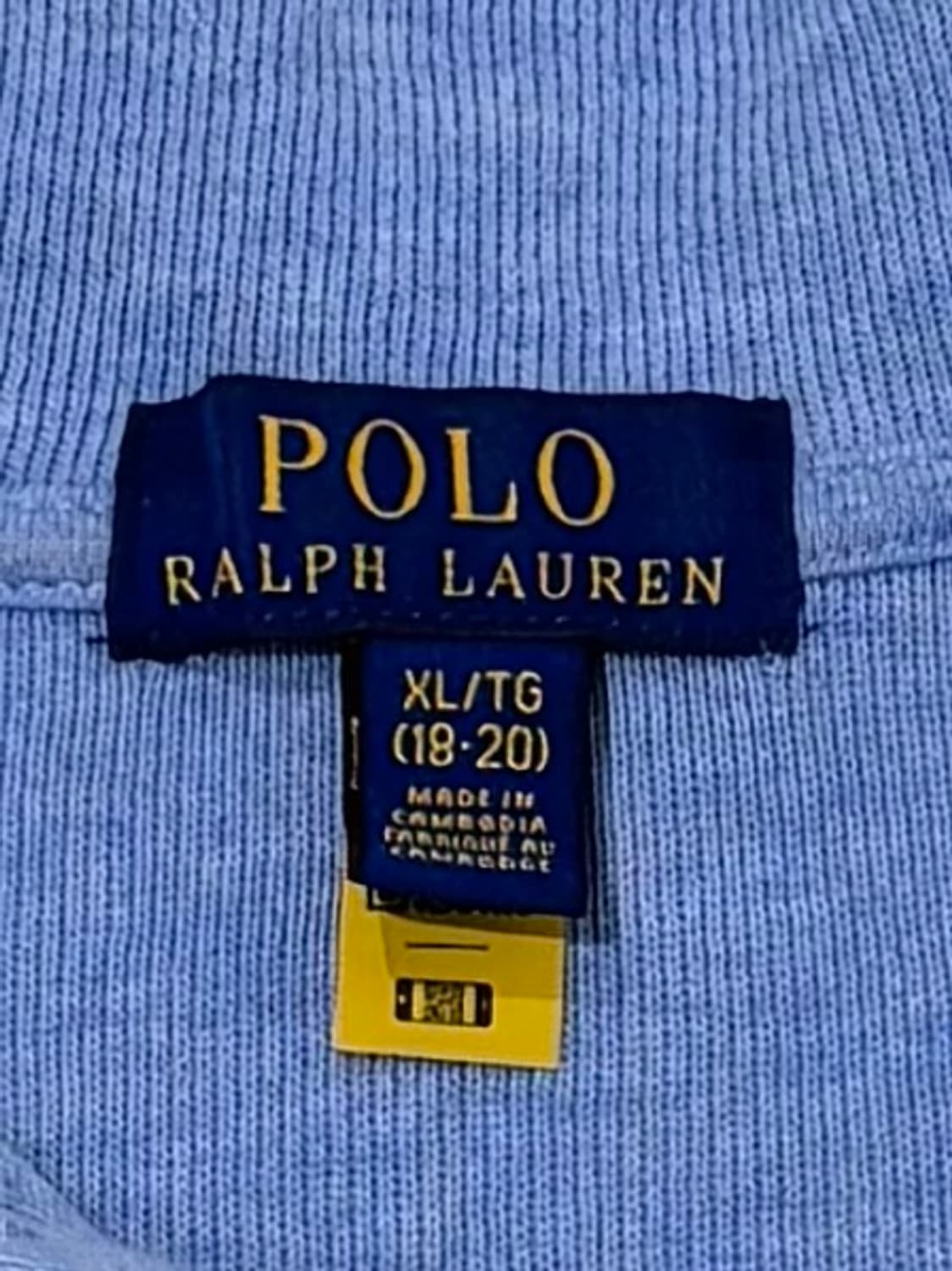 폴로랄프로렌 qr 멀티포니 반집업 니트 상품이미지6