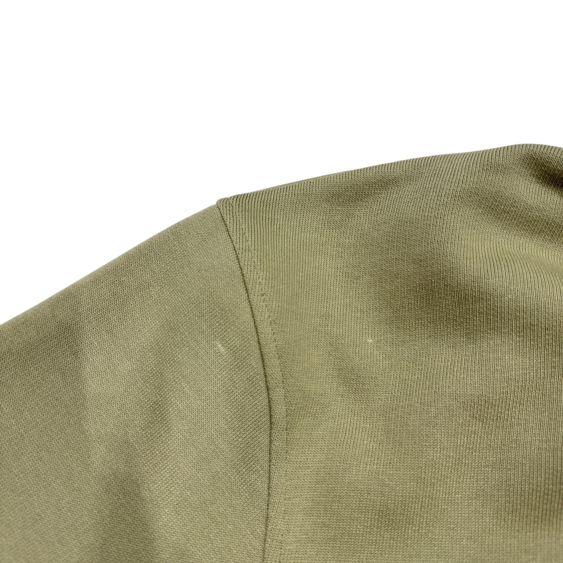 자크뮈스 르 스웨트셔츠 프린티드 로고 기모 후드티 라이트 카키 M 상품이미지6