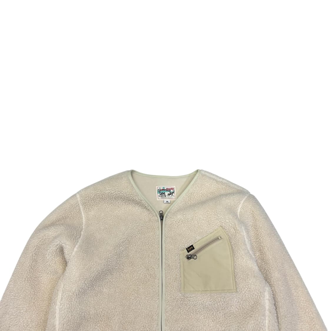 Lee 보아 노카라 집업 자켓 상품이미지2