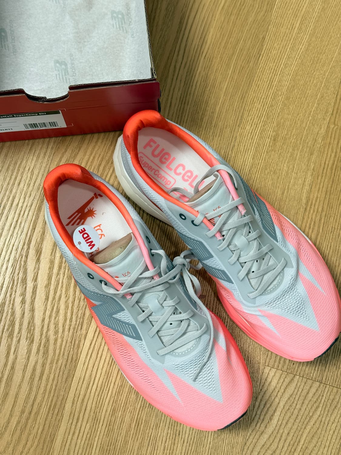 뉴발란스 sc엘리트 v5 뉴욕마라톤 W볼 10.5(275)사이즈 새제품 상품이미지2