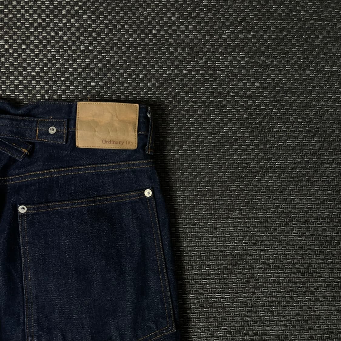 (36) 오디너리핏츠 진청 스티치 5버튼플라이 데님 팬츠 상품이미지9