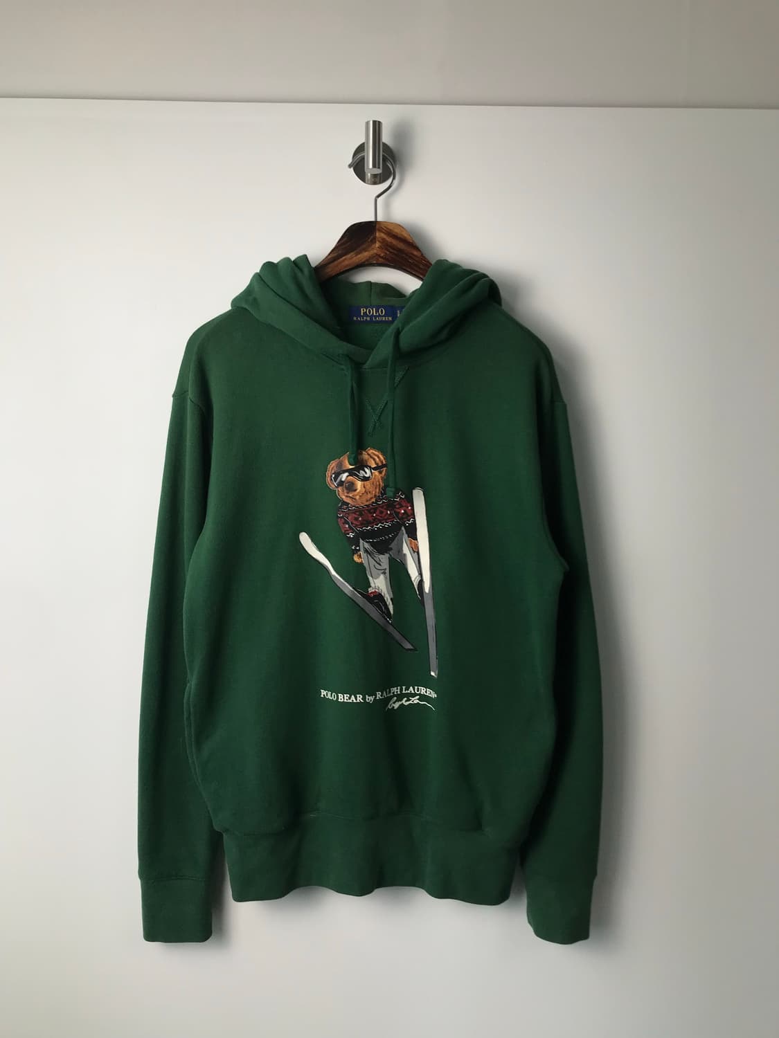 폴로 랄프로렌 신형 스키베어 그린 후드티 상품이미지2