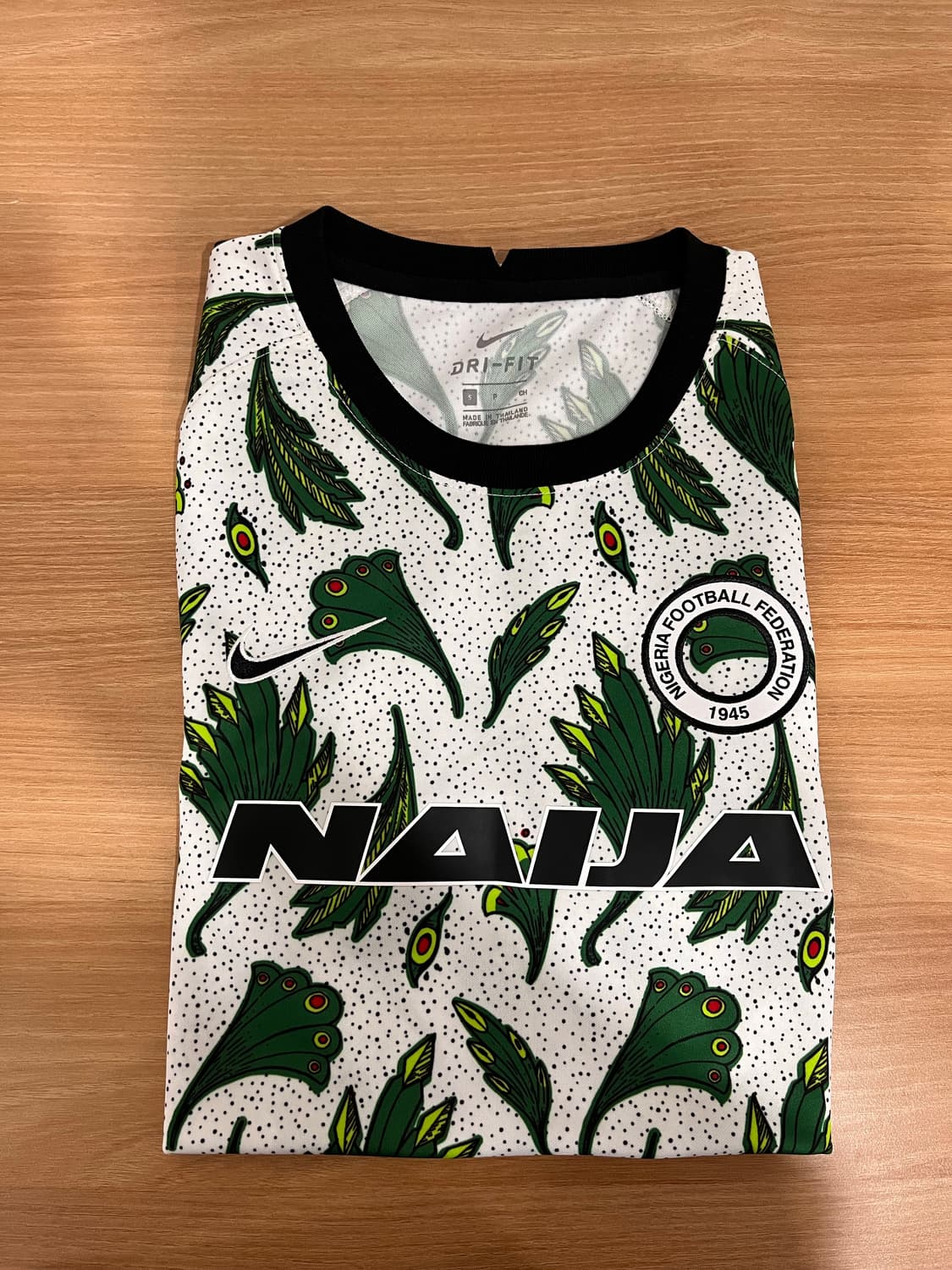 나이키 나이지리아 프리매치 반팔져지 (민트급) 상품이미지6