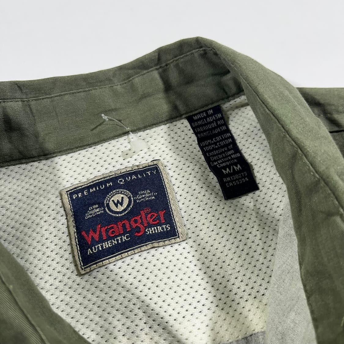 [Wrangler] 랭글러 투포켓 지퍼 디테일 셔츠 상품이미지5