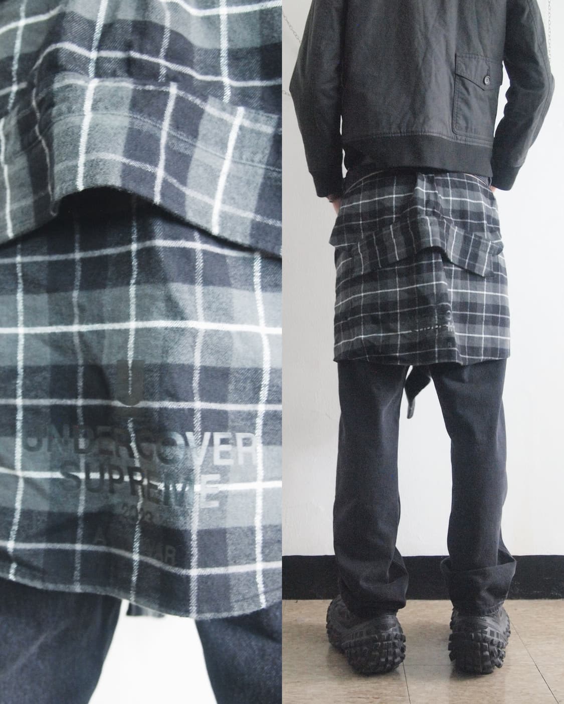 [36] 언더커버 x 슈프림 도킹 데님팬츠 상품이미지2