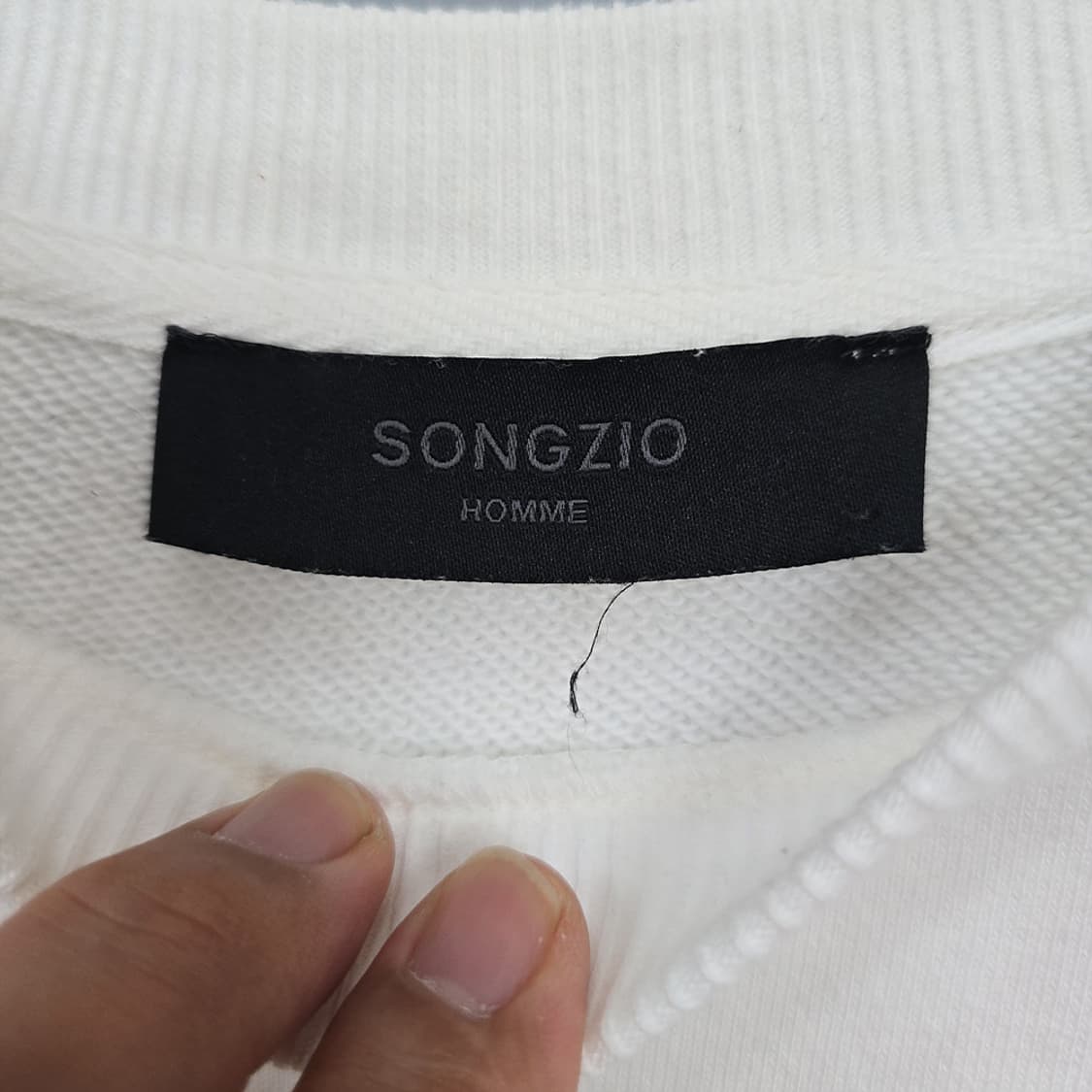 남성 송지오 SONGZIO 옴므 맨투맨 스웻셔츠 100 상품이미지7