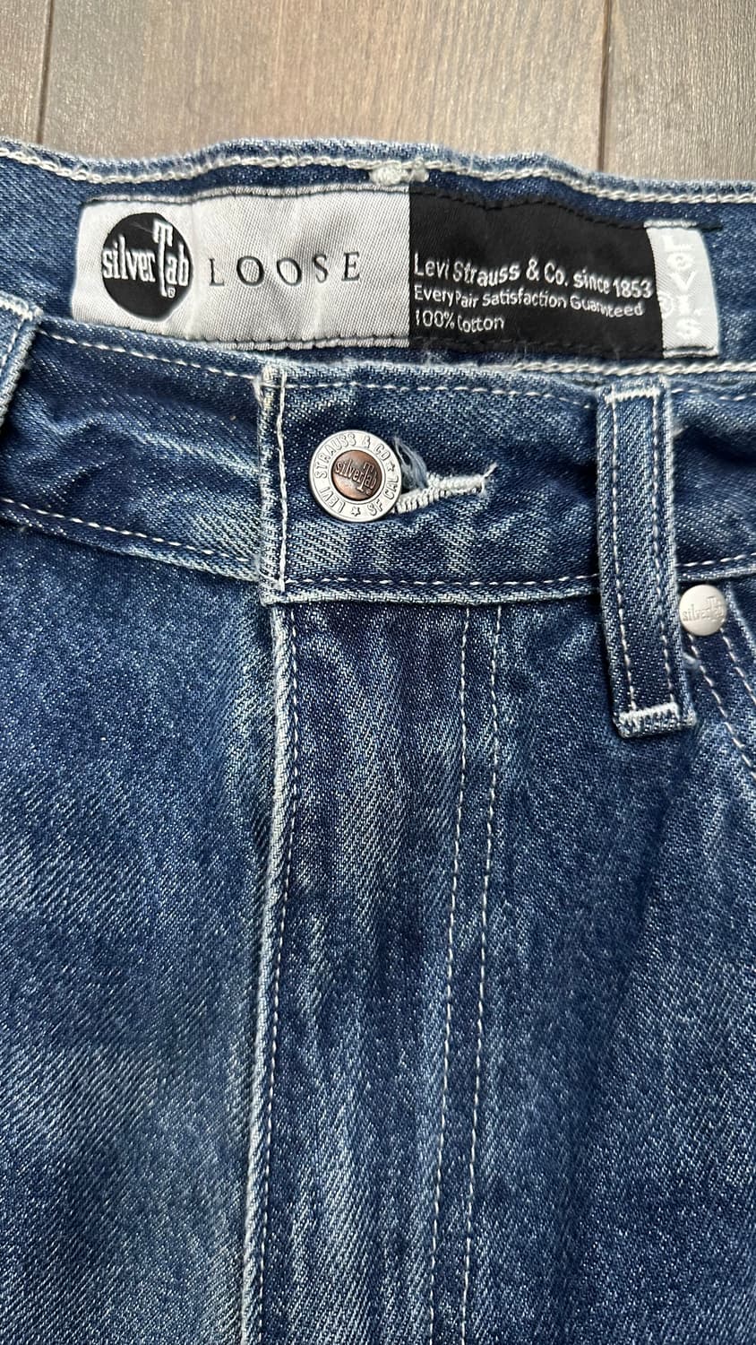 00s 리바이스 실버탭 데님청바지 34사이즈 상품이미지7