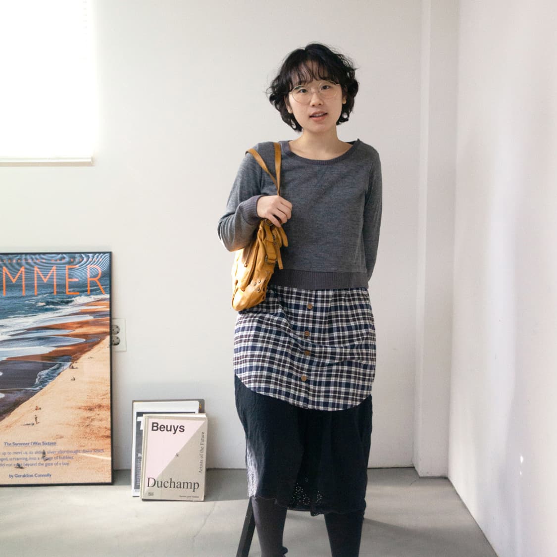 모카 안개 블랙 펀칭 원피스 상품이미지9