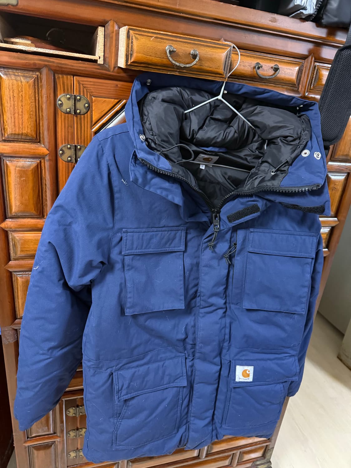 칼하트정품남자구스다운자캣 상품이미지3