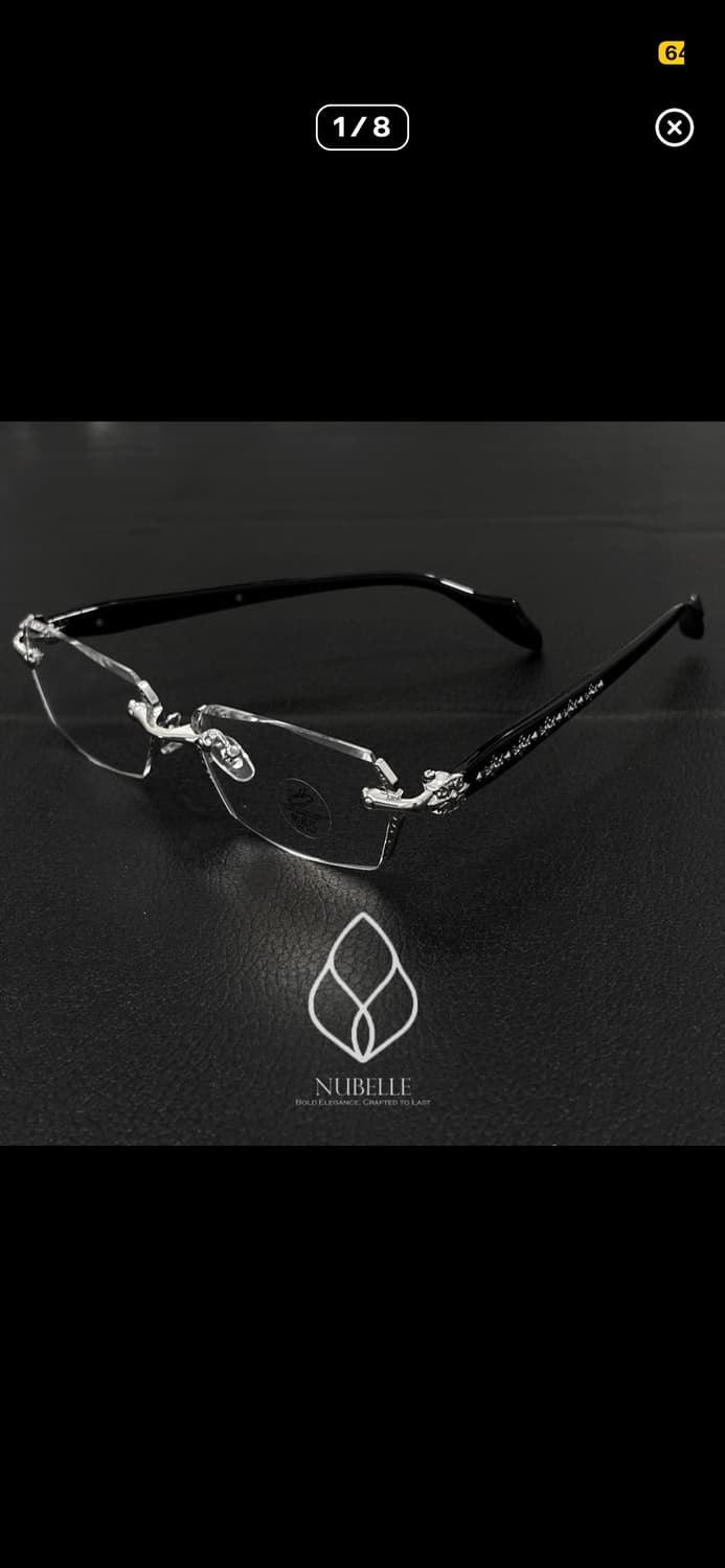 japanese vintage 긱시크 무테안경 상품이미지1