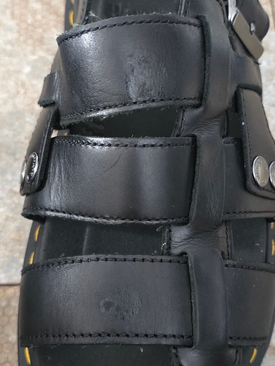 (270)닥터마틴 테리 블랙 샌들 상품이미지3