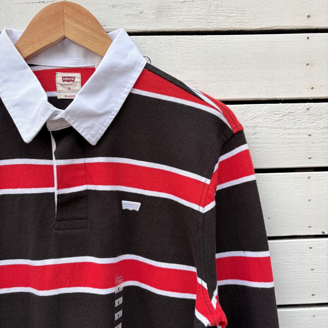 Levi’s 리바이스 스트라이프 럭비티 롱슬리브 (새상품) 상품이미지4