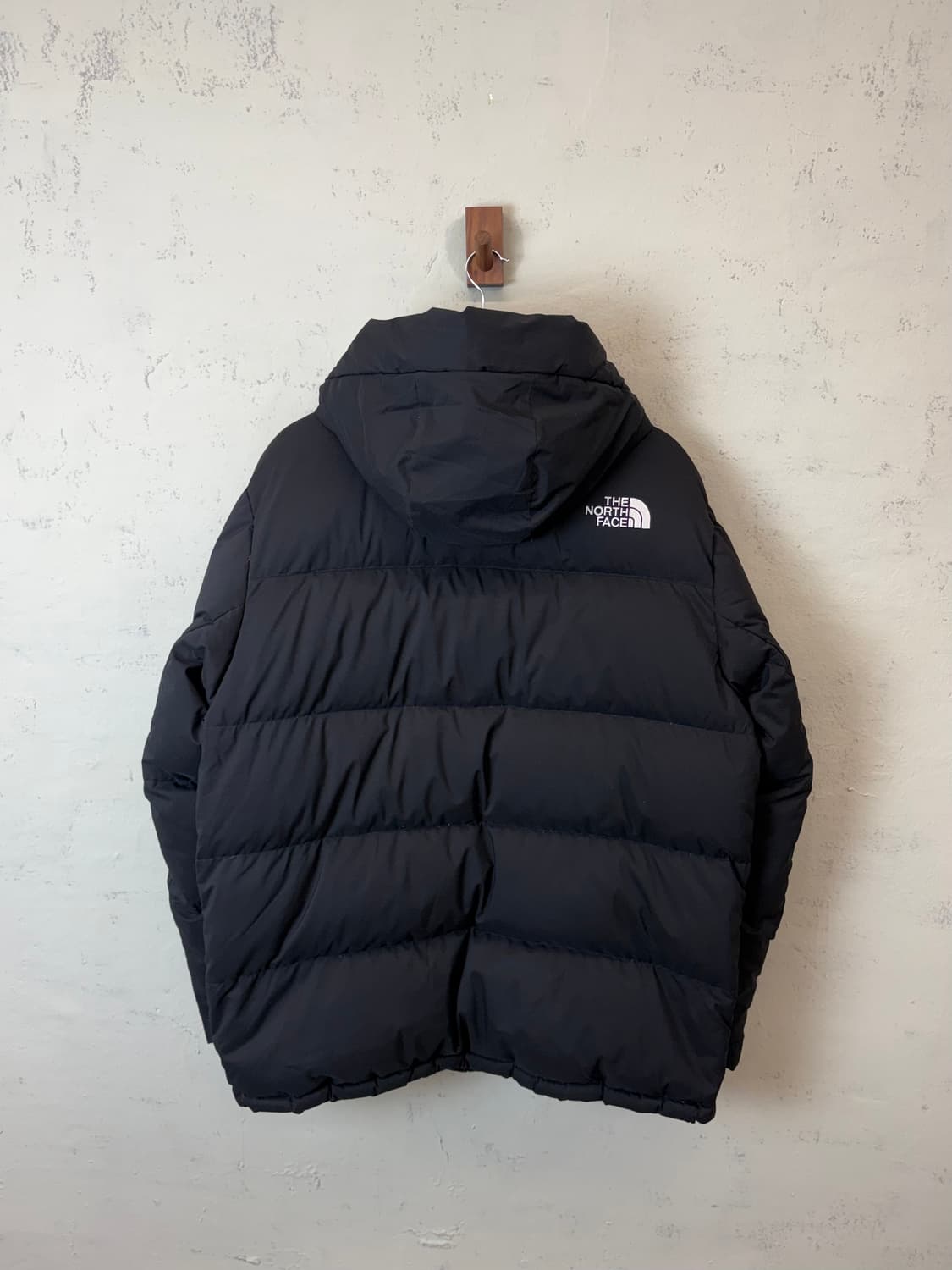 노스페이스 블랙 덕다운 패딩 상품이미지2