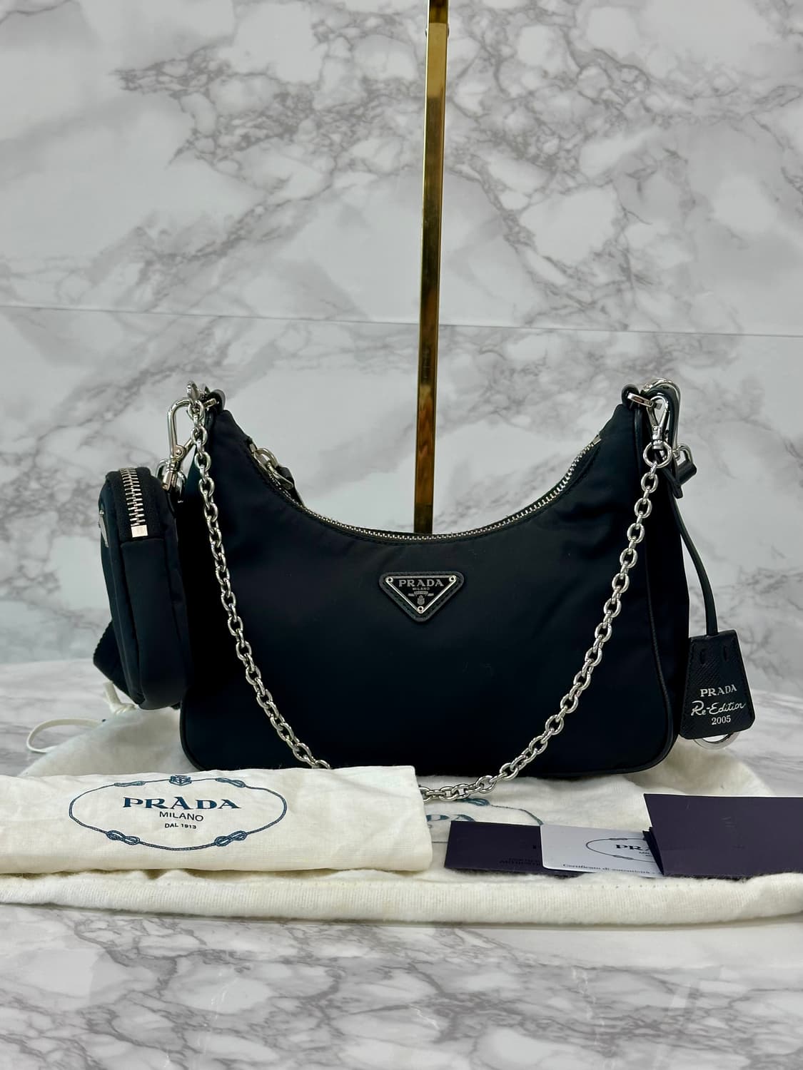 [정품] 프라다 리에디션 2005 리나일론 백 상품이미지1