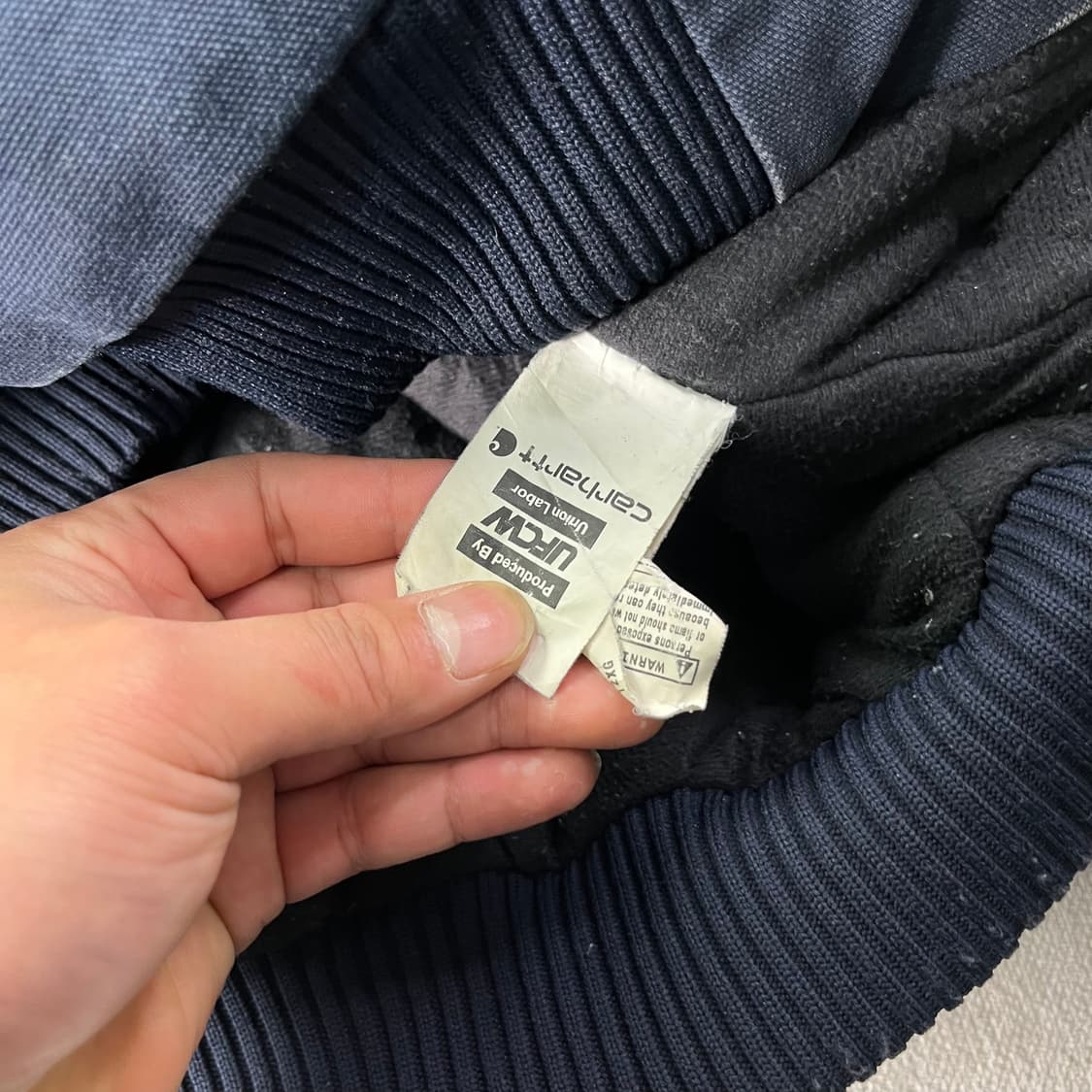 110 칼하트 j140 다크네이비 액티브 워크자켓 상품이미지5