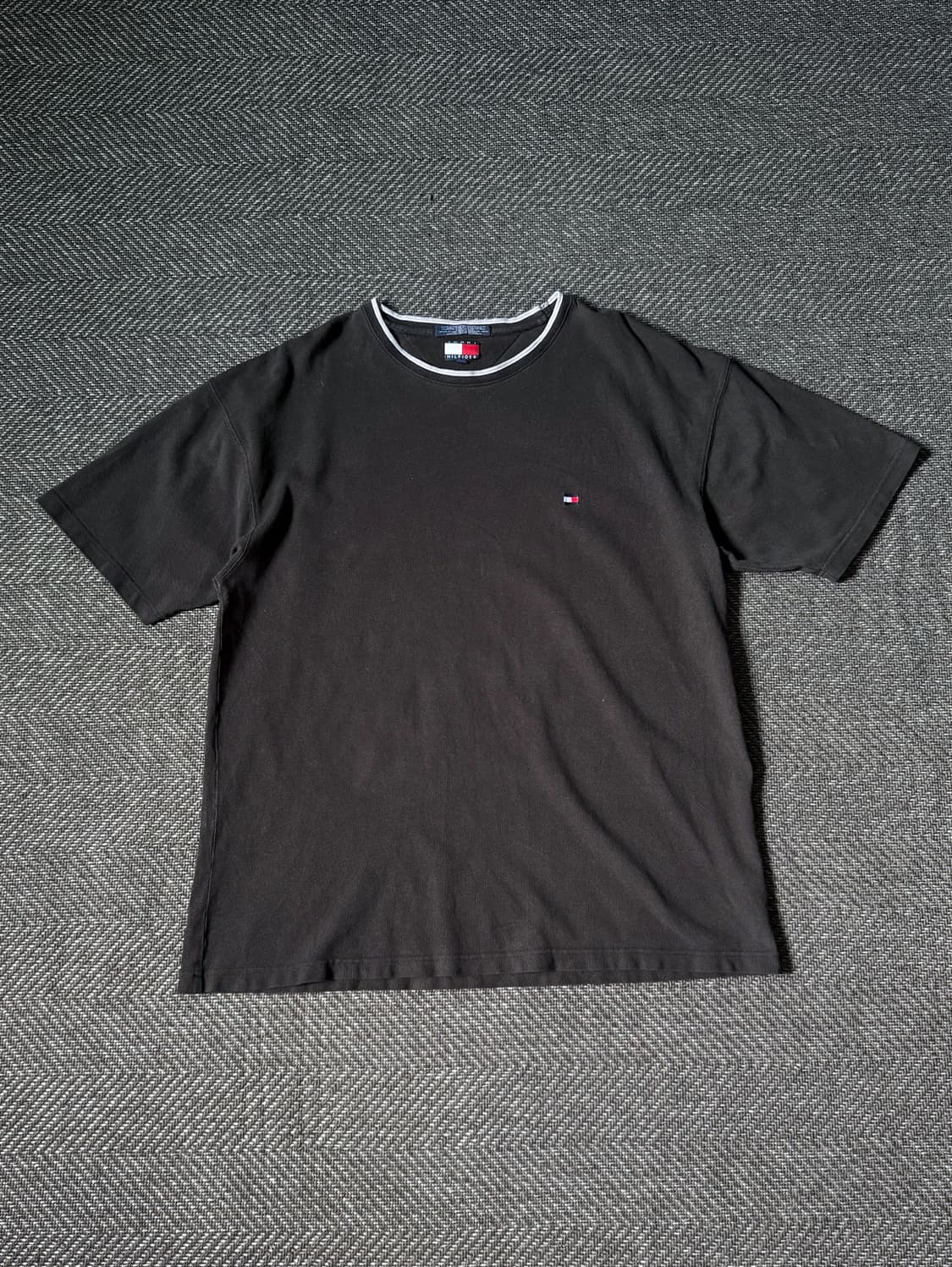 90s Tommy Hilfiger flag logo t-shirt 상품이미지1