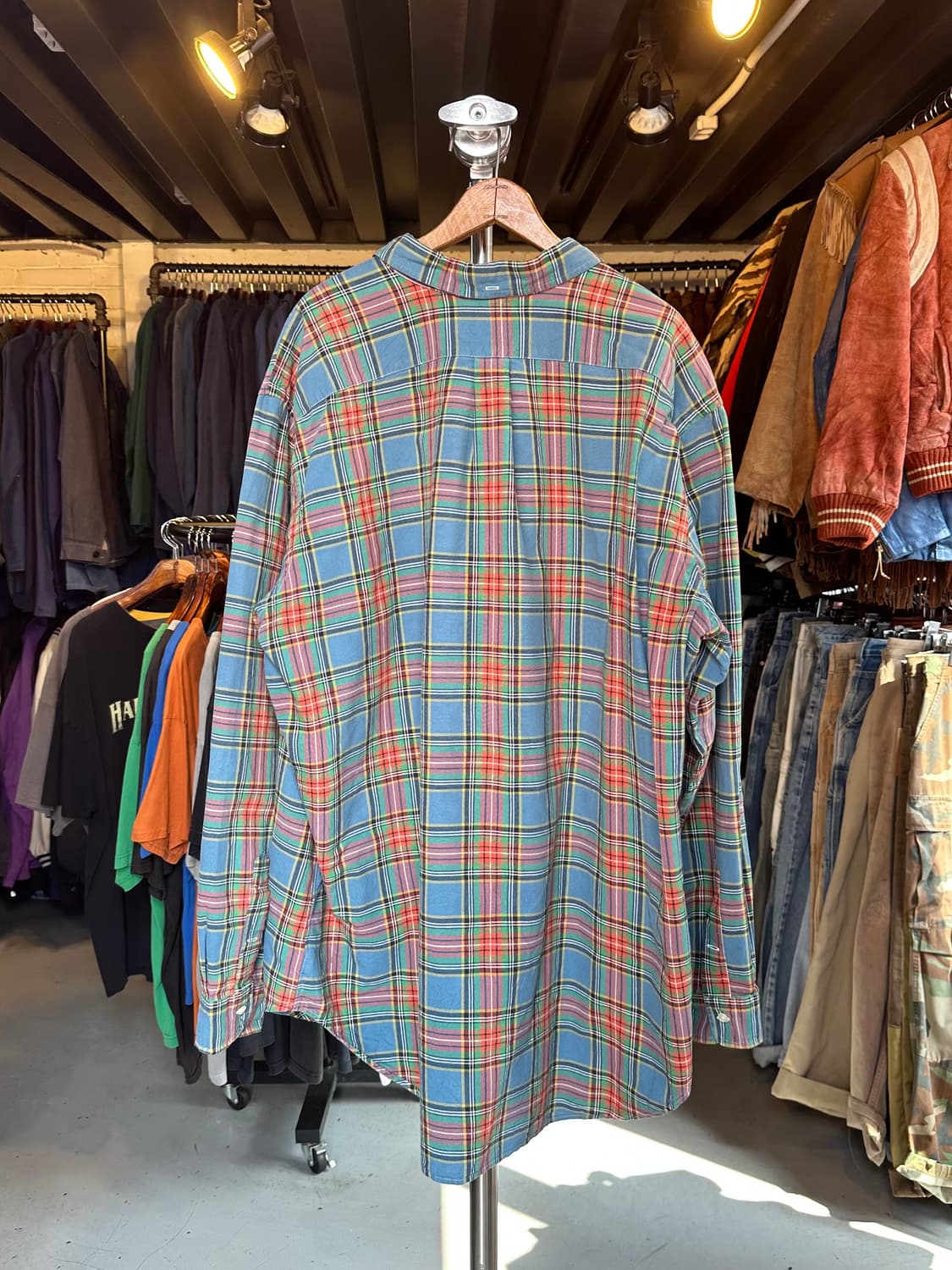 폴로 랄프로렌 페이드 체크셔츠 상품이미지2