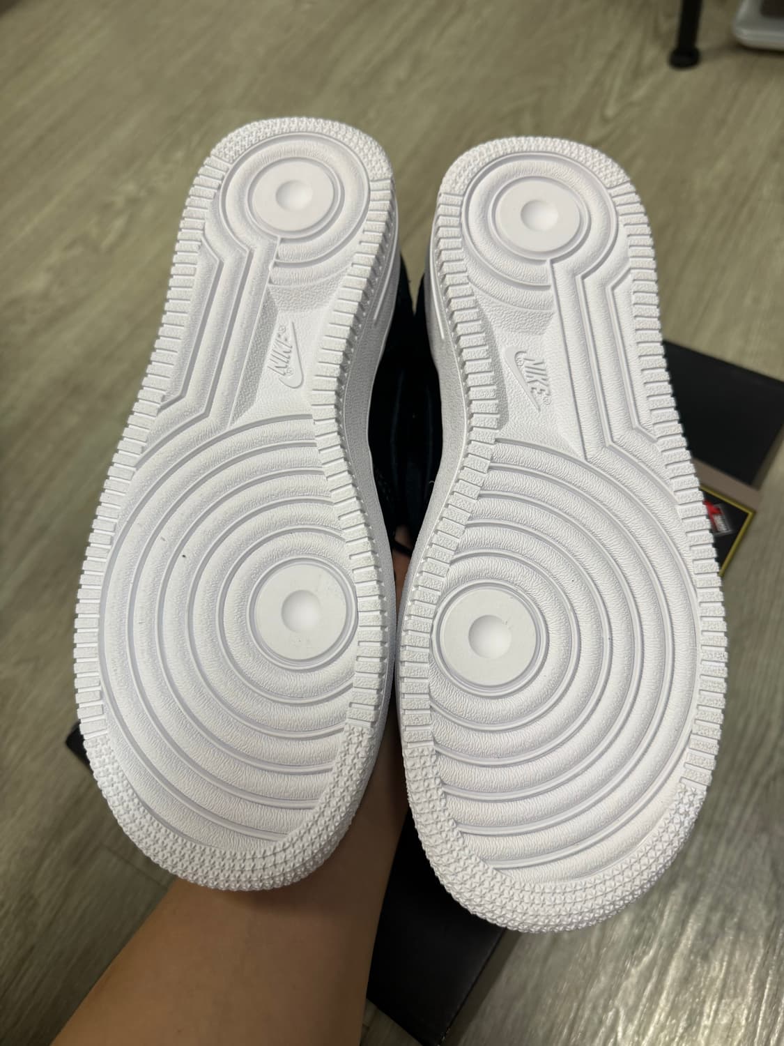 나이키 x 언더커버 에어포스 1 로우 SP 블랙 (고어텍스) 상품이미지3