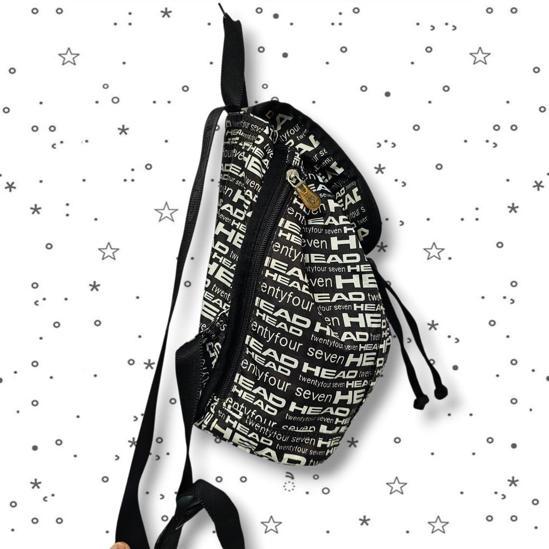 HEAD 00's 그래픽 미니 백팩 상품이미지5