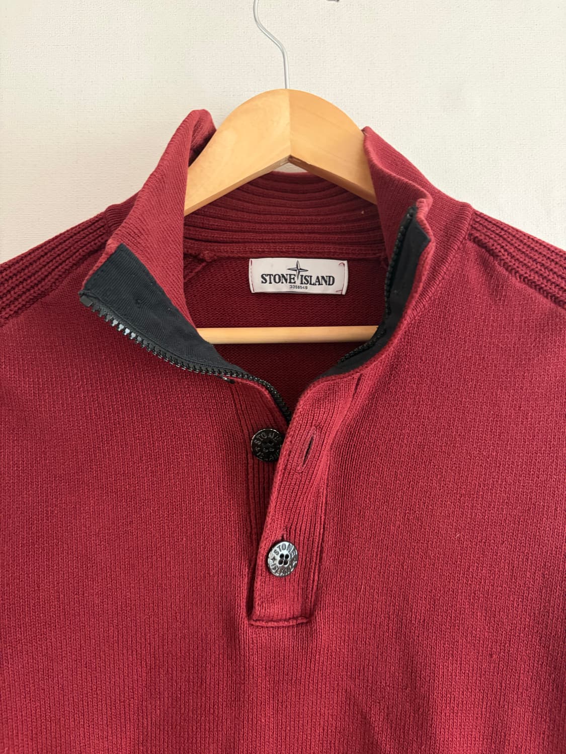 12fw Stone Island Half-zip Knit 상품이미지2