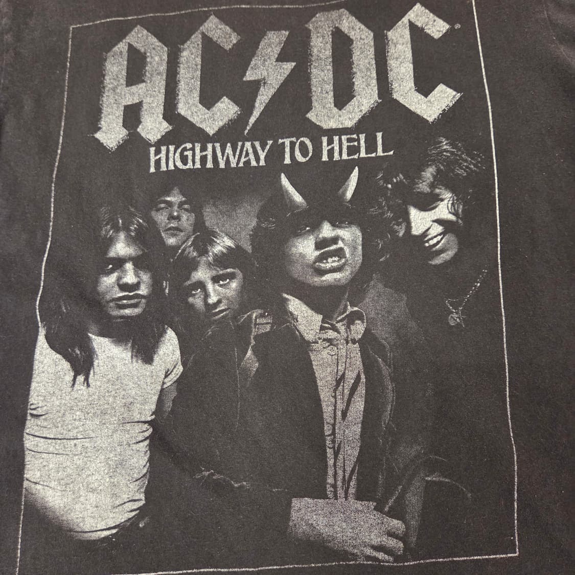 AC/DC 밴드티 하이웨이 투 헬 반팔 티셔츠 상품이미지3