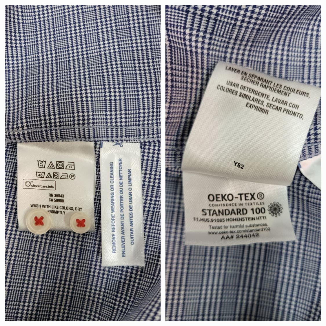 TOMMY HILFIGER 타미힐피거 마이크로 체크 셔츠 / 남 XL
 상품이미지9
