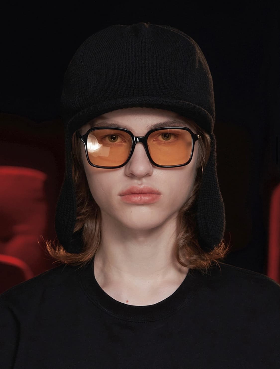 [새제품] 어널로이드 트루퍼햇 - 블랙 상품이미지4