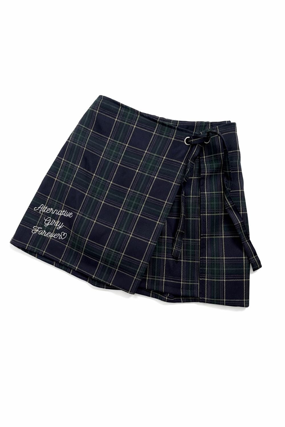 y2k 체크 랩 미니스커트 상품이미지1