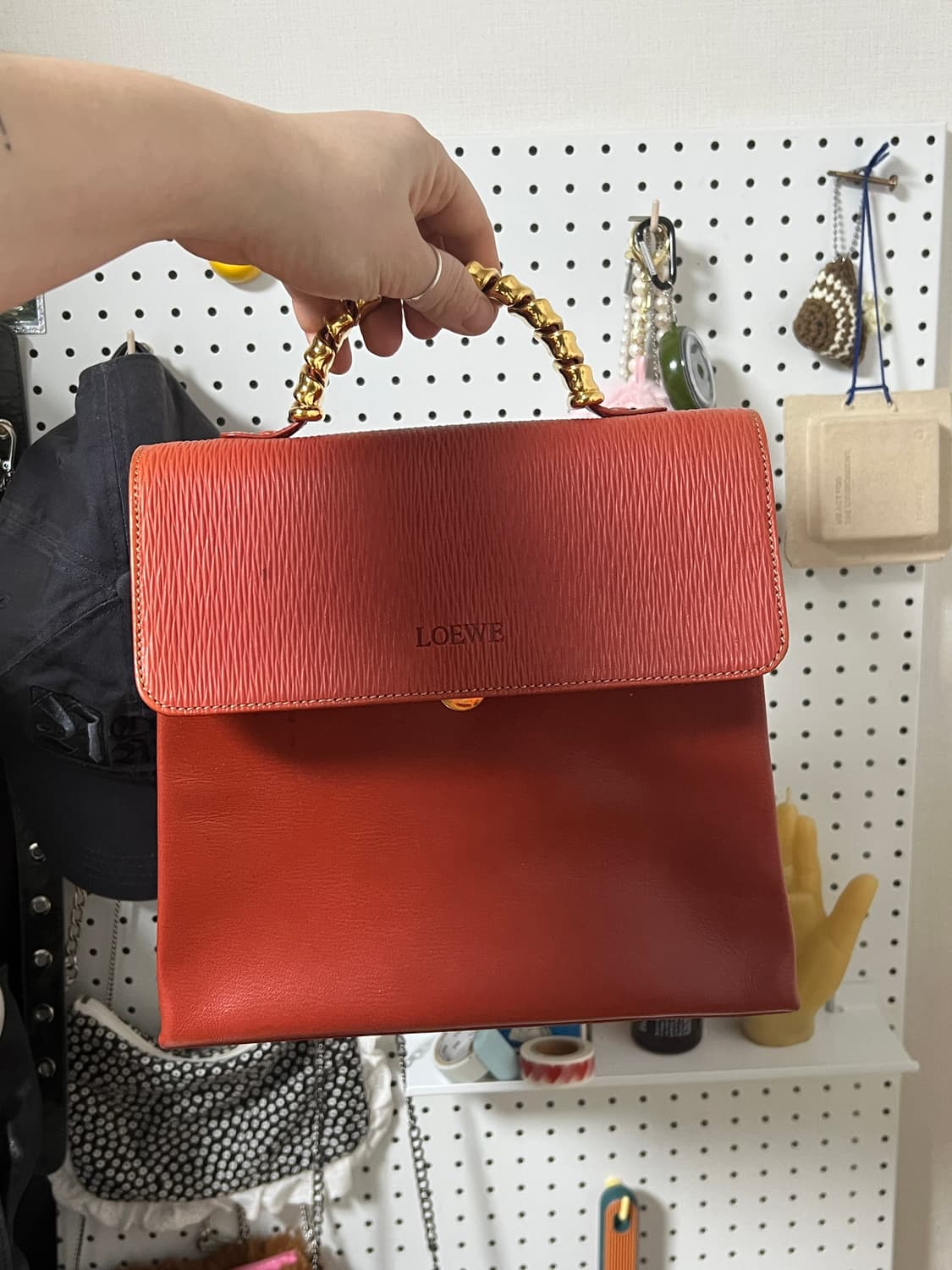 로에베(LOEWE) 빈티지 베라스(Velas) 핸드백 상품이미지5